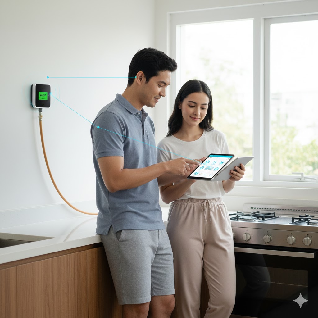 Detektor Kebocoran Gas Rumah