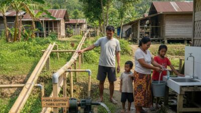 Memanfaatkan Gravitasi untuk Pompa