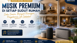Speaker Nirkabel Multiroom Menghadirkan Musik Berkualitas Di Seluruh Ruangan Rumah